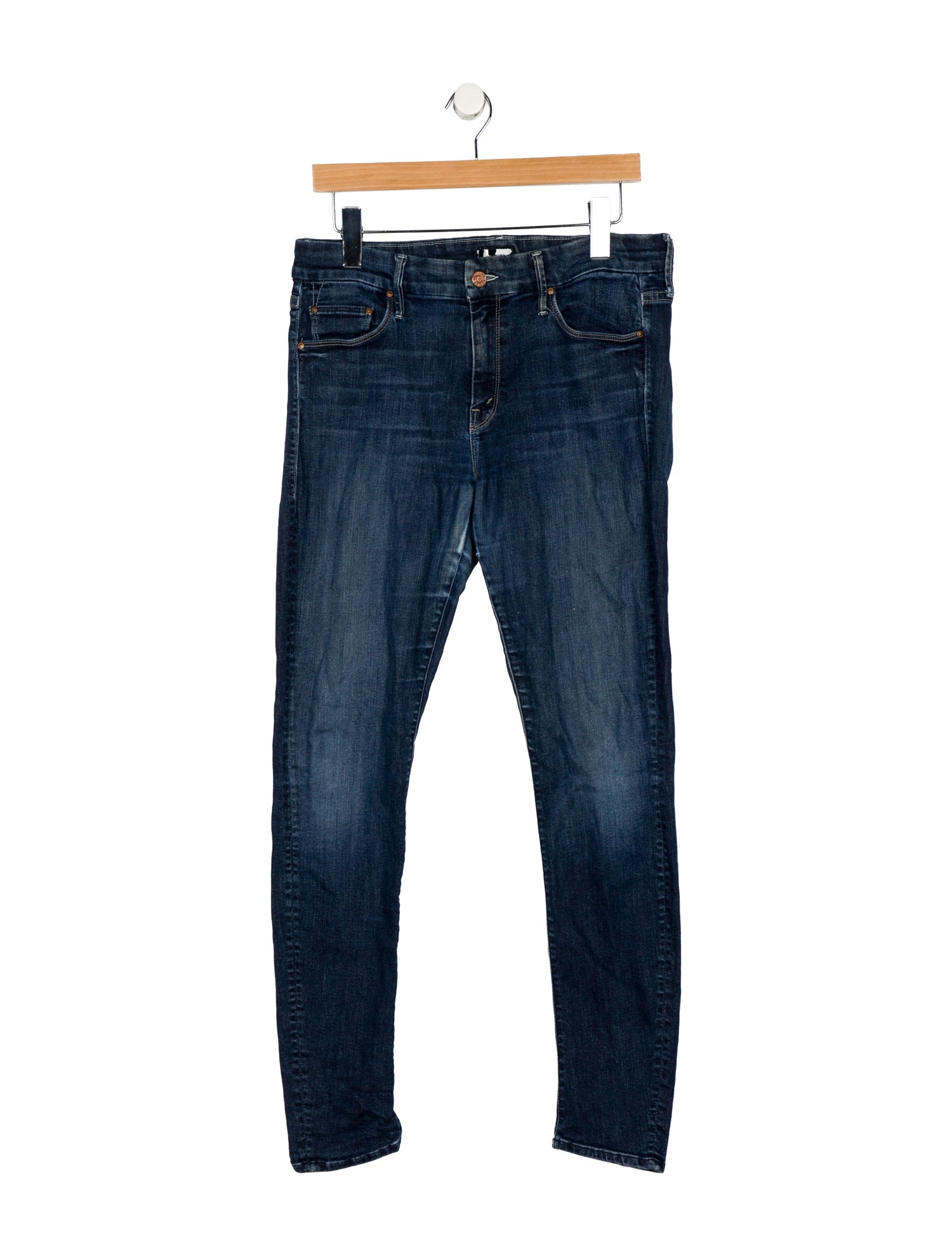 Mother Low-Rise Skinny Leg Jeans