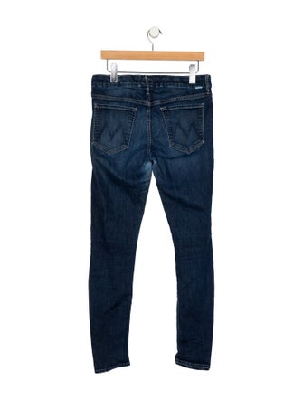Mother Low-Rise Skinny Leg Jeans