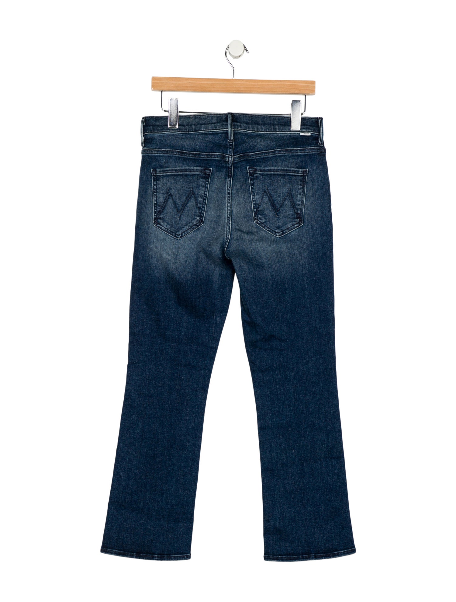 Mother High-Rise Straight Leg Jeans