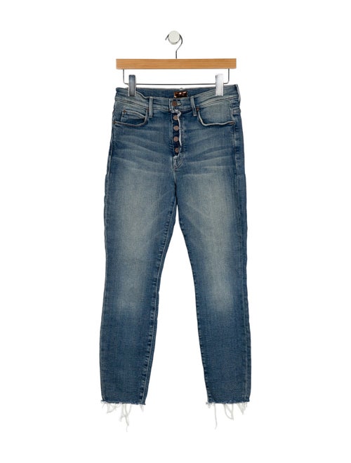 Mother High-Rise Skinny Leg Jeans
