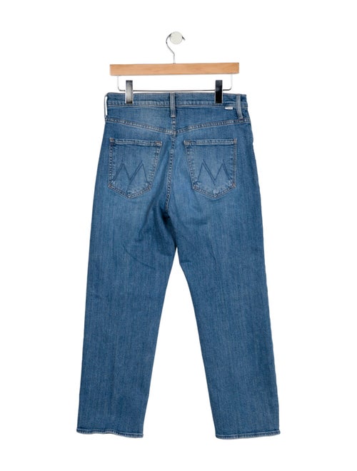 Mother High-Rise Straight Leg Jeans