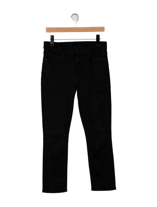 Mother Mid-Rise Straight Leg Jeans