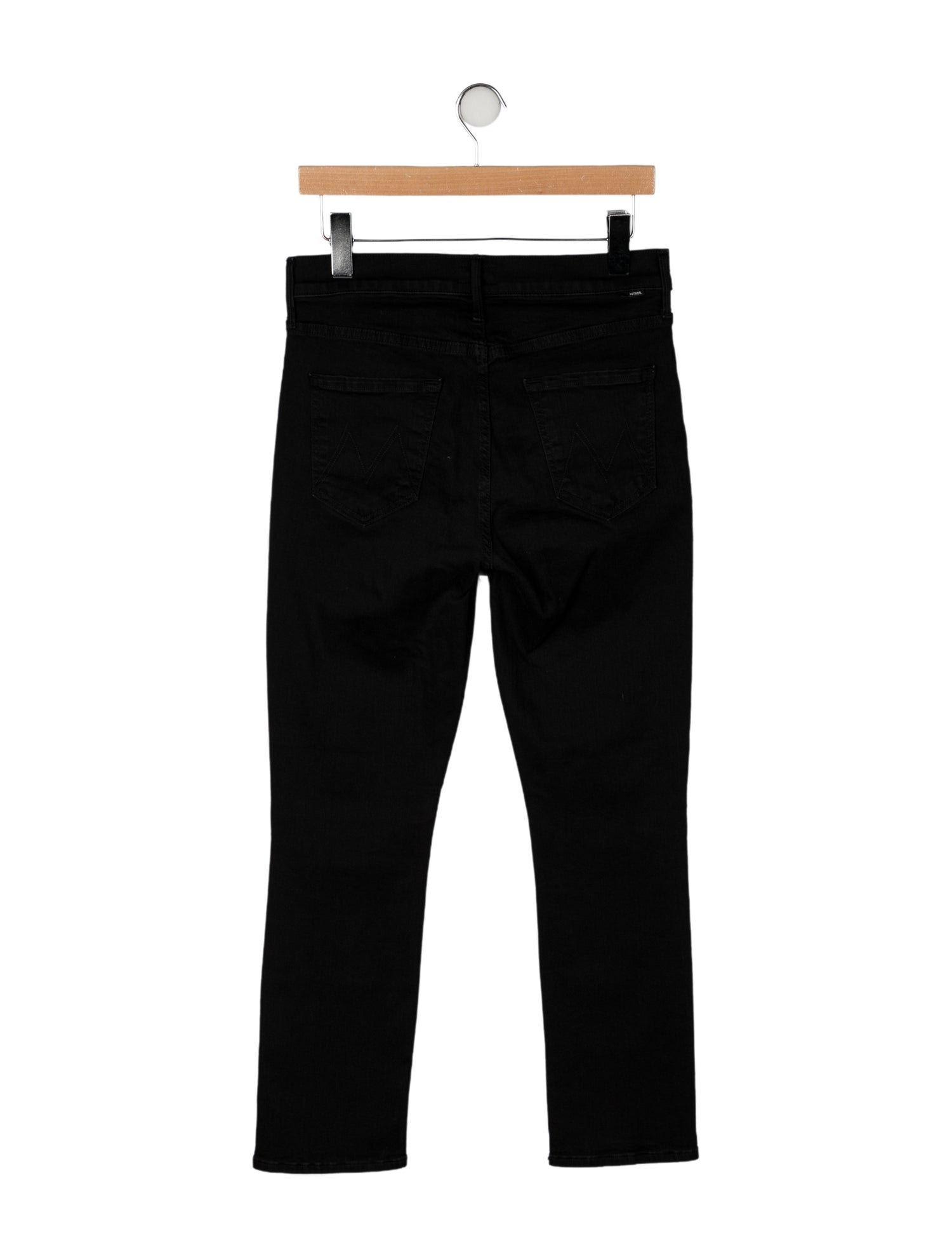 Mother Mid-Rise Straight Leg Jeans