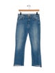 Mother Mid-Rise Straight Leg Jeans
