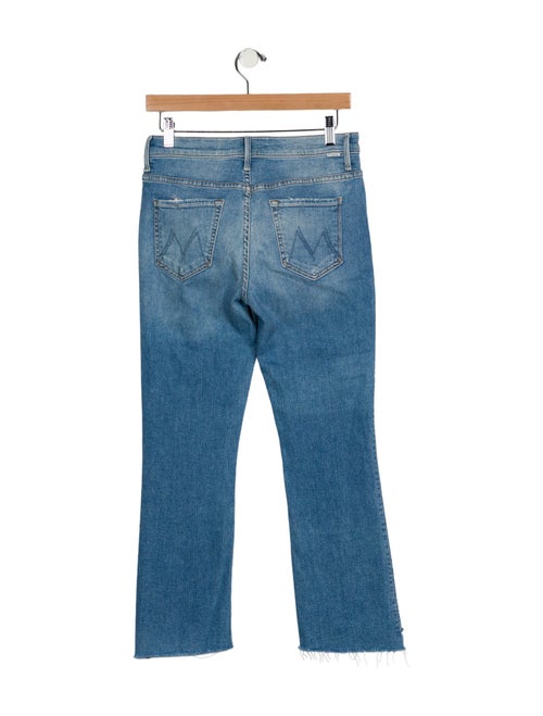 Mother Mid-Rise Straight Leg Jeans