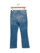 Mother Mid-Rise Straight Leg Jeans