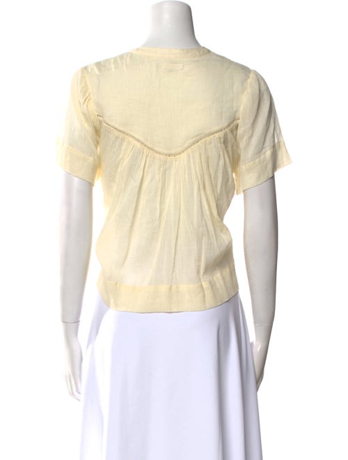 Mother Crew Neck Short Sleeve Crop Top