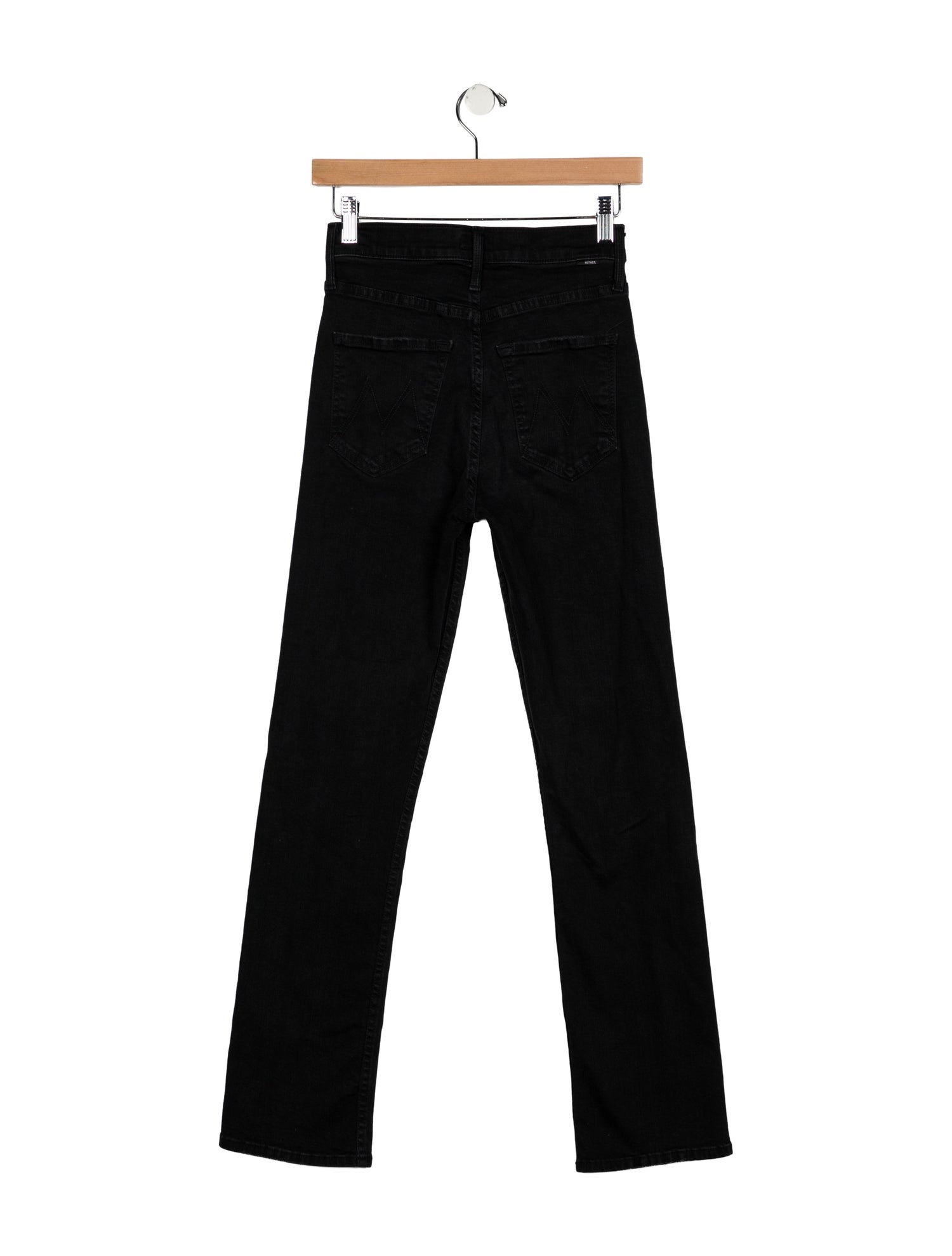 Mother Mid-Rise Straight Leg Jeans