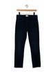 Mother Mid-Rise Straight Leg Jeans