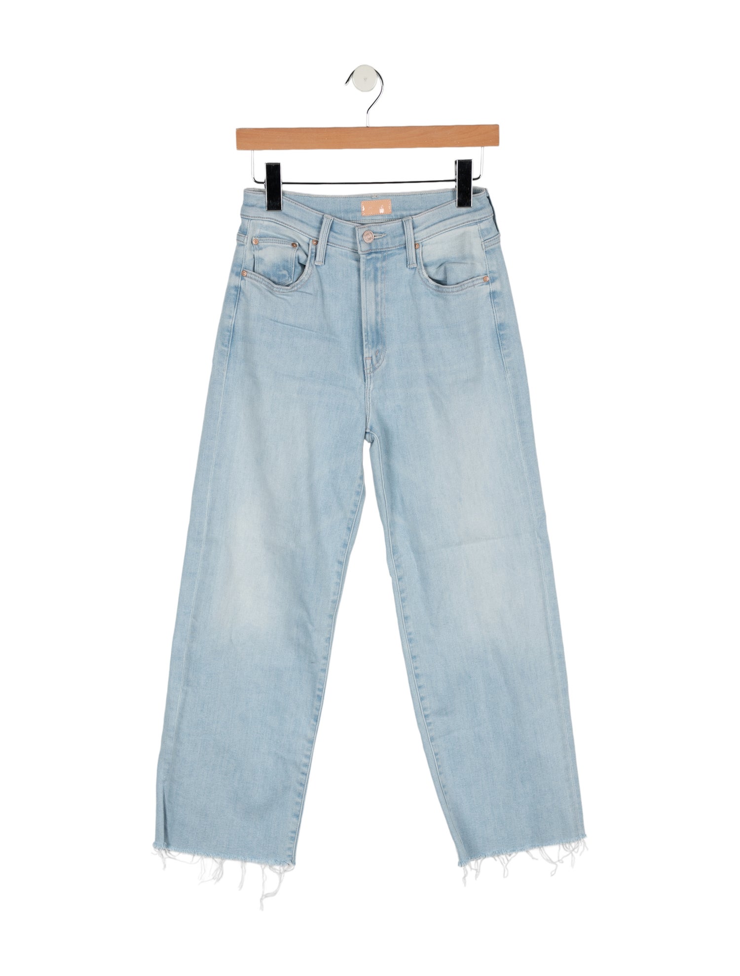 Mother High-Rise Wide Leg Jeans