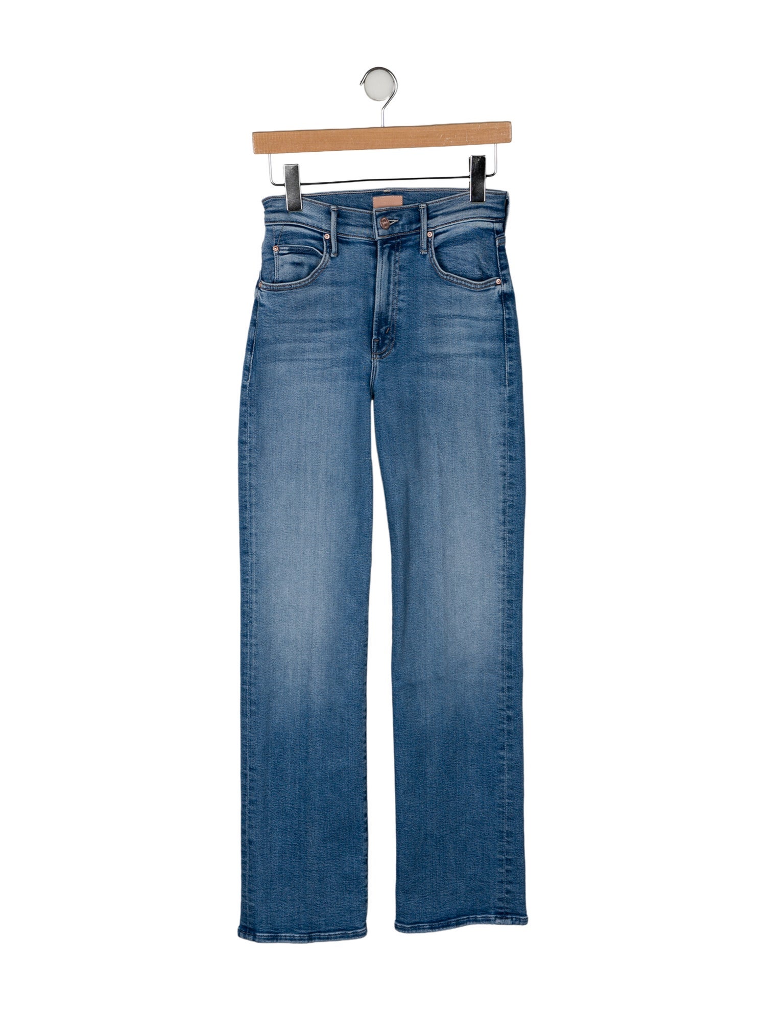 Mother Mid-Rise Straight Leg Jeans w/ Tags