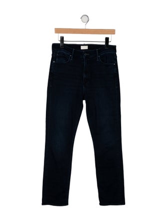 Mother High-Rise Straight Leg Jeans