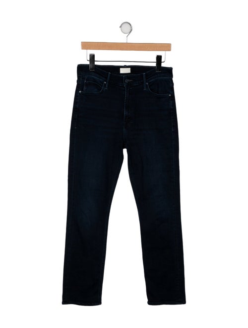 Mother High-Rise Straight Leg Jeans