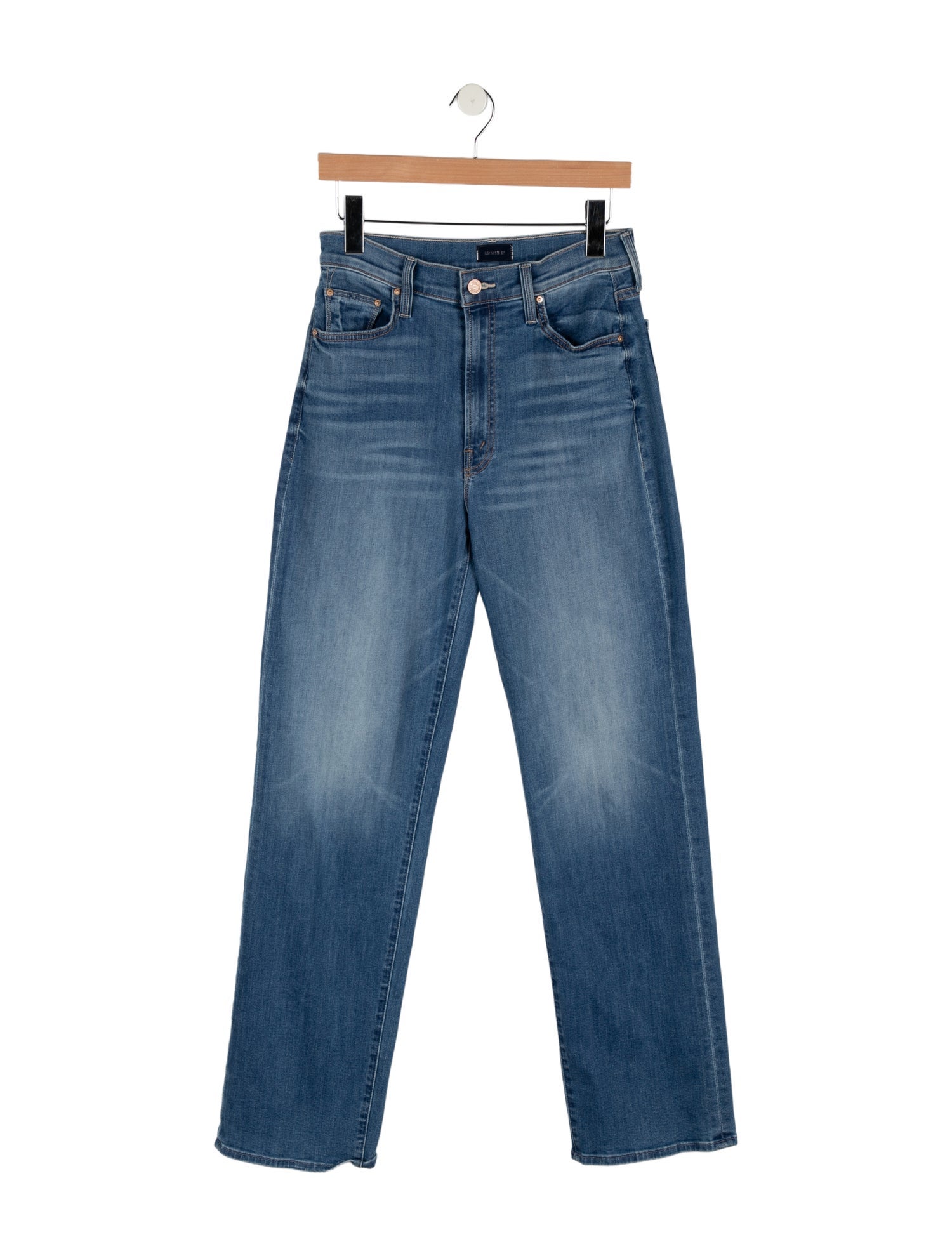 Mother High-Rise Wide Leg Jeans