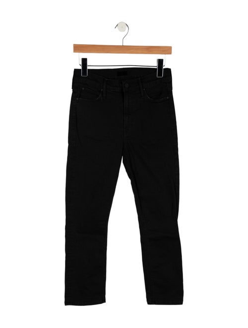 Mother Mid-Rise Straight Leg Jeans