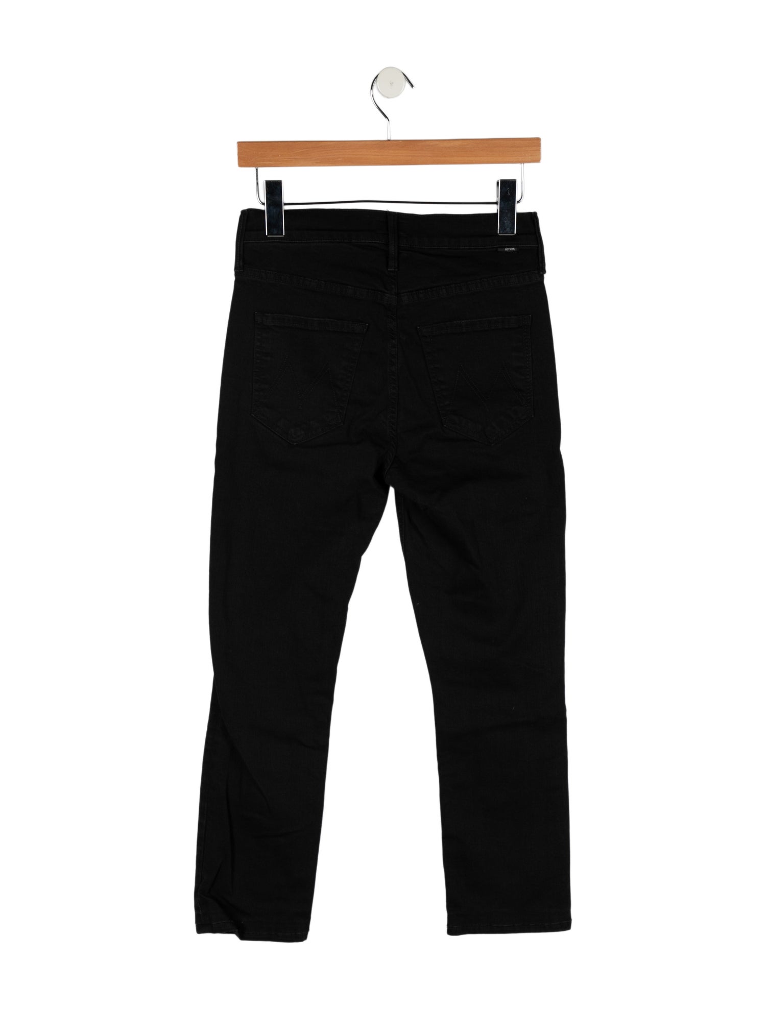 Mother Mid-Rise Straight Leg Jeans