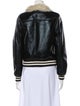 Mother Faux Leather Biker Jacket