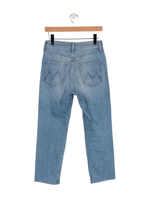 Mother High-Rise Straight Leg Jeans