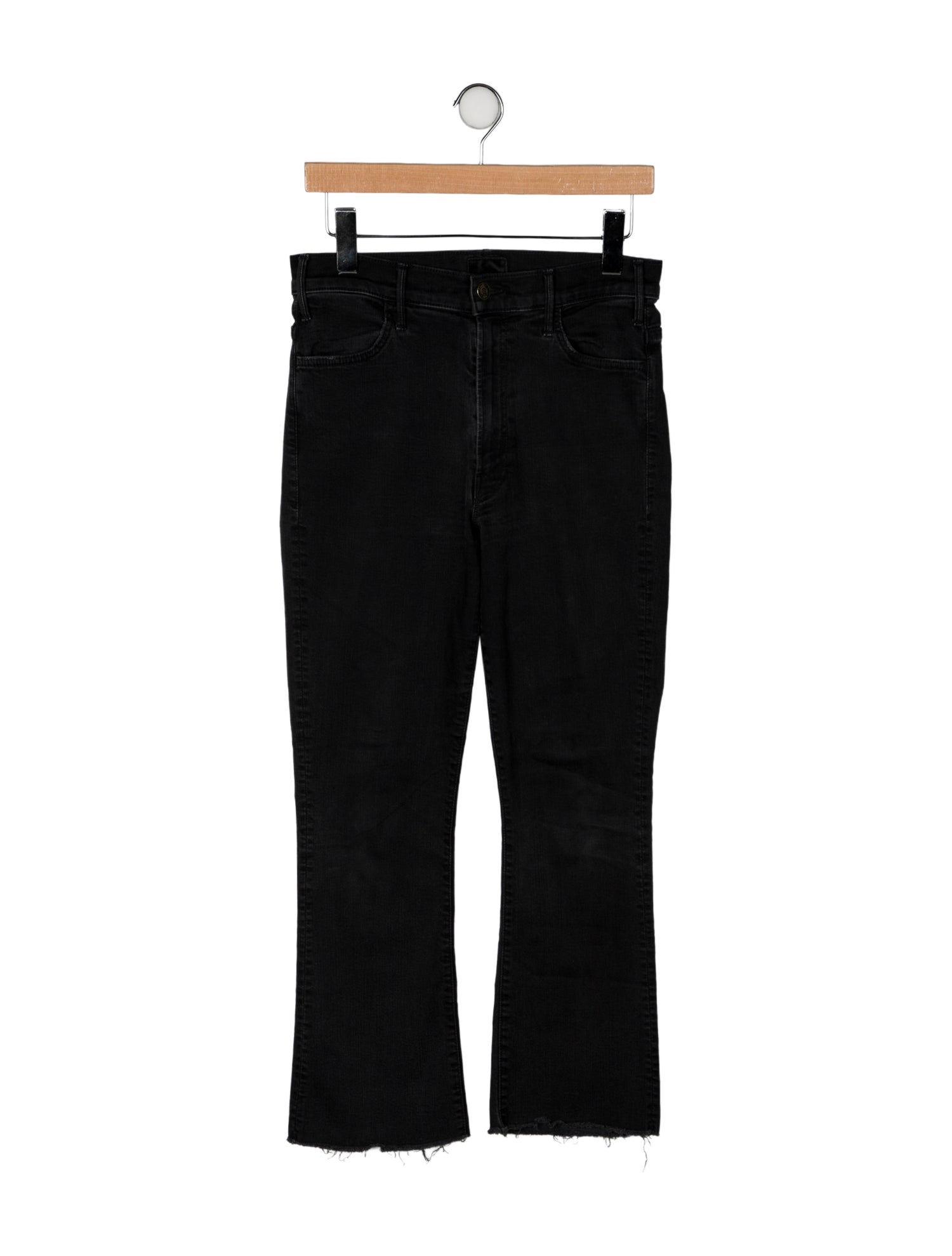 Mother Mid-Rise Straight Leg Jeans