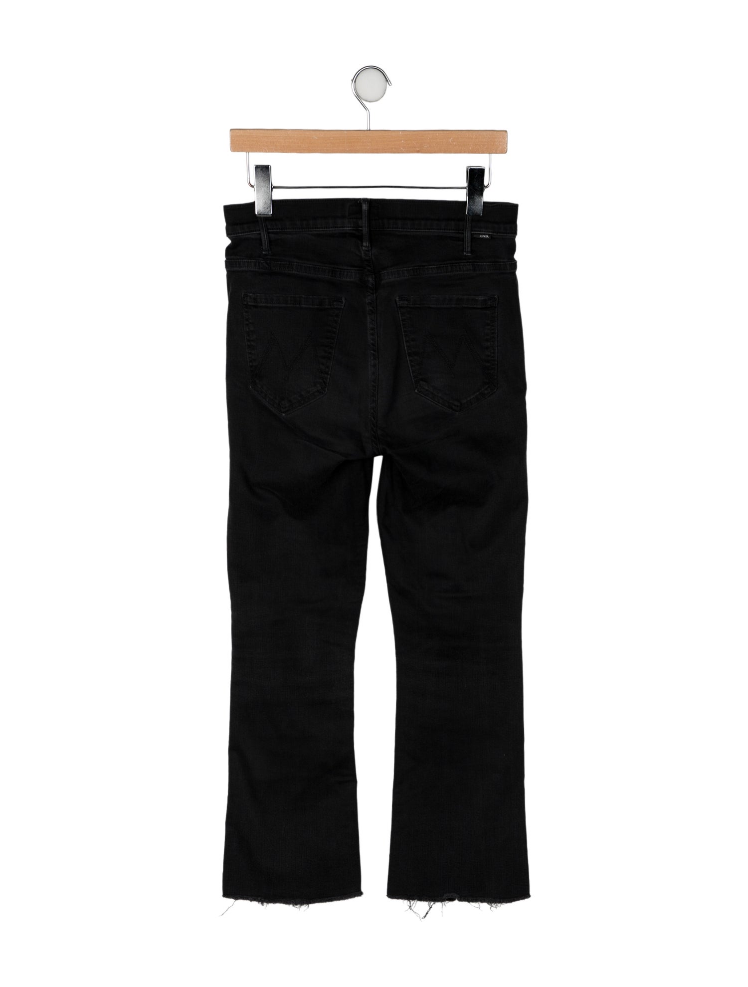 Mother Mid-Rise Straight Leg Jeans