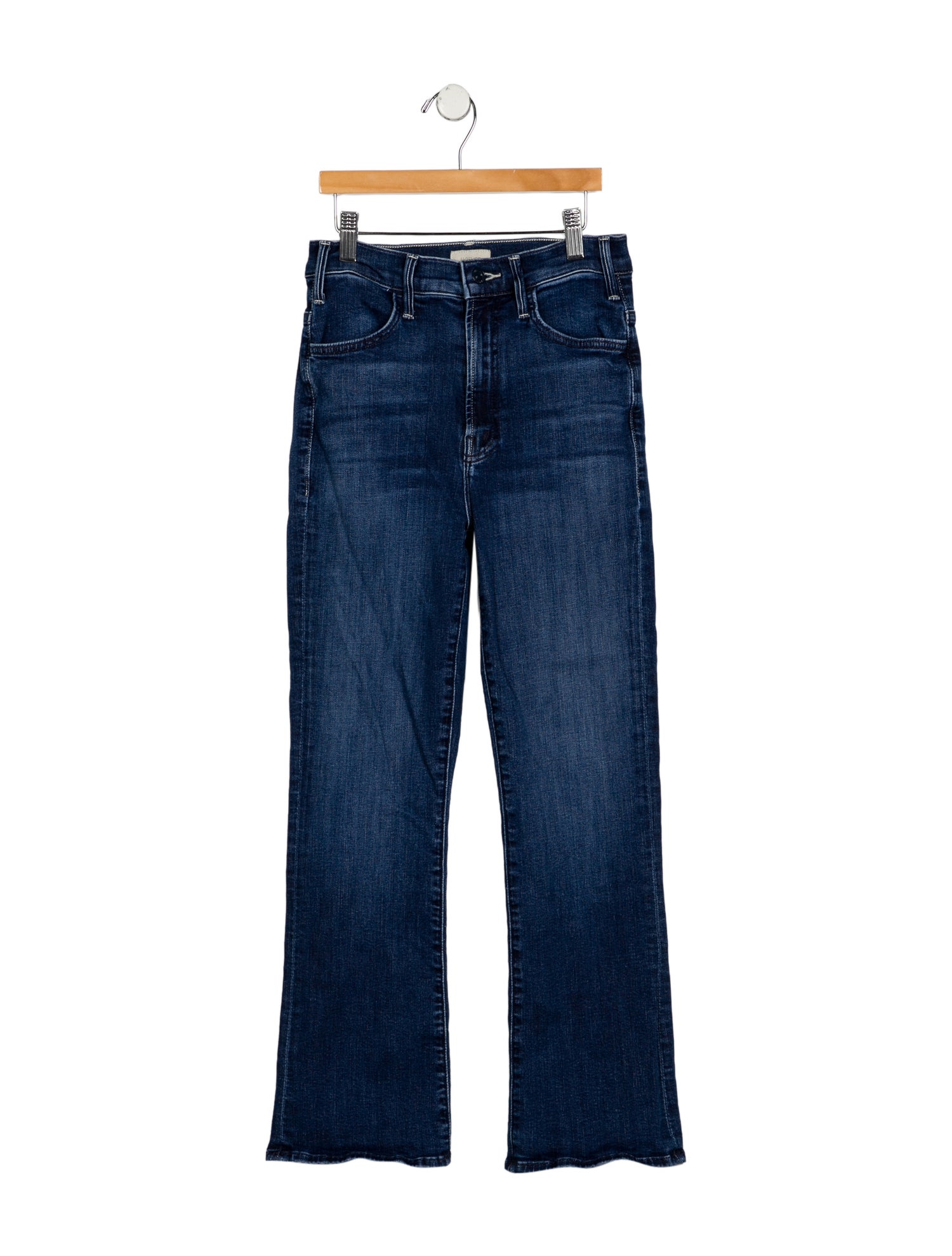 Mother High-Rise Straight Leg Jeans