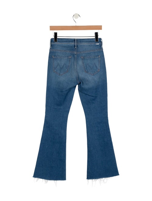 Mother Mid-Rise Wide Leg Jeans