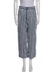 Mother Striped Wide Leg Pants