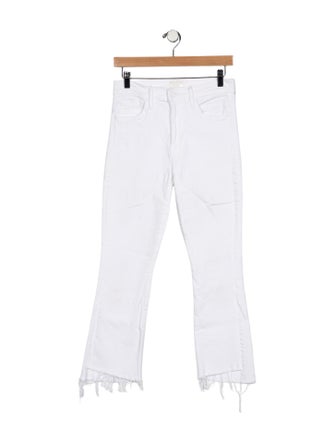 Mother Mid-Rise Straight Leg Jeans
