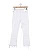 Mother Mid-Rise Straight Leg Jeans
