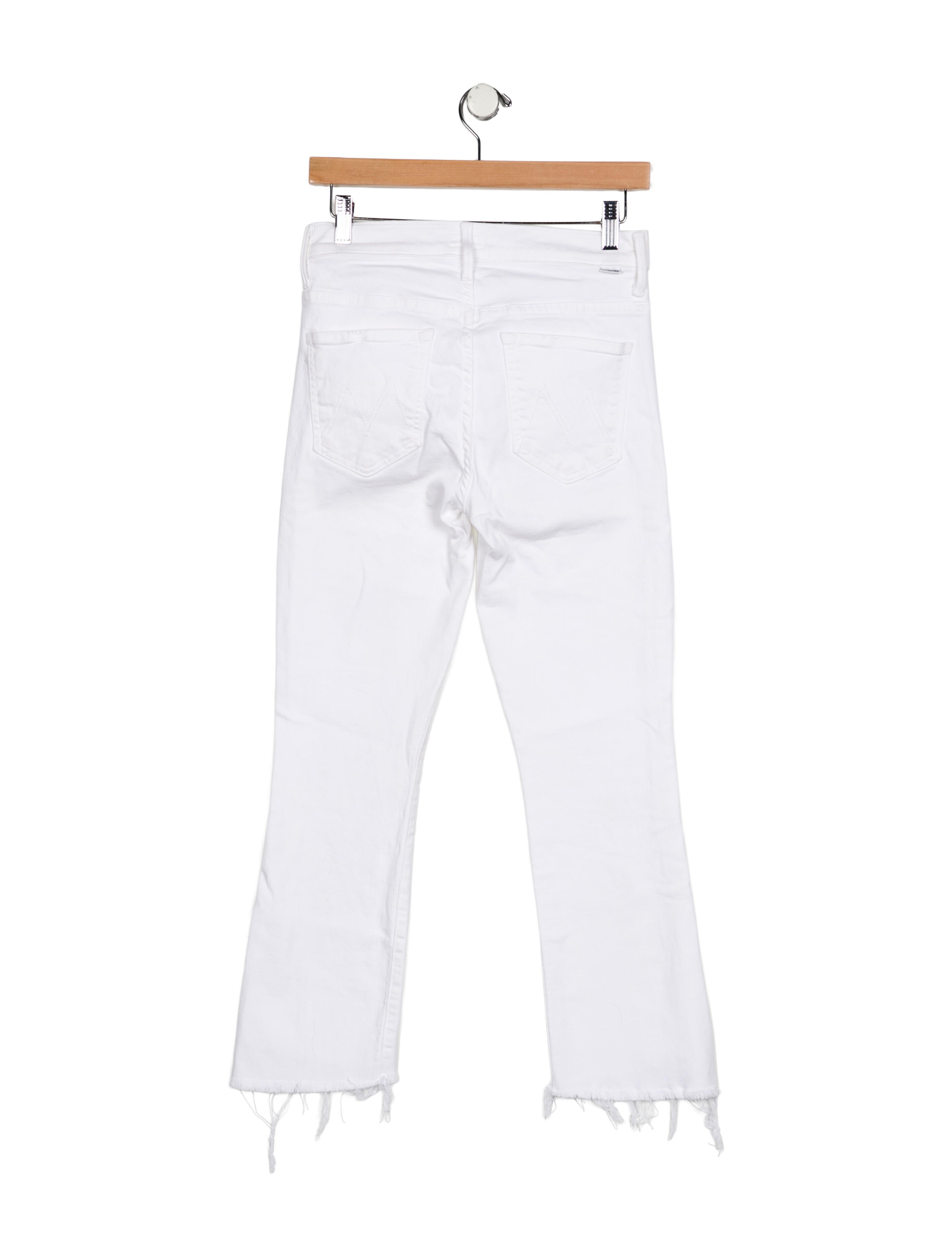 Mother Mid-Rise Straight Leg Jeans