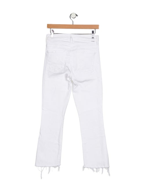 Mother Mid-Rise Straight Leg Jeans