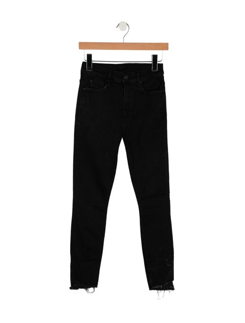 Mother Mid-Rise Skinny Leg Jeans
