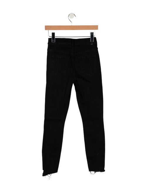 Mother Mid-Rise Skinny Leg Jeans