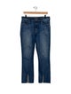 Mother Mid-Rise Straight Leg Jeans