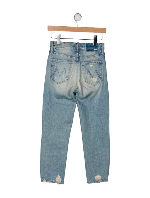 Mother Mid-Rise Skinny Leg Jeans