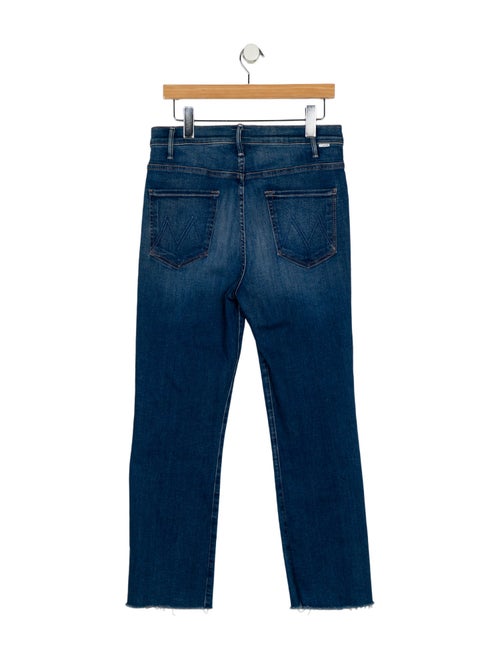 Mother High-Rise Straight Leg Jeans