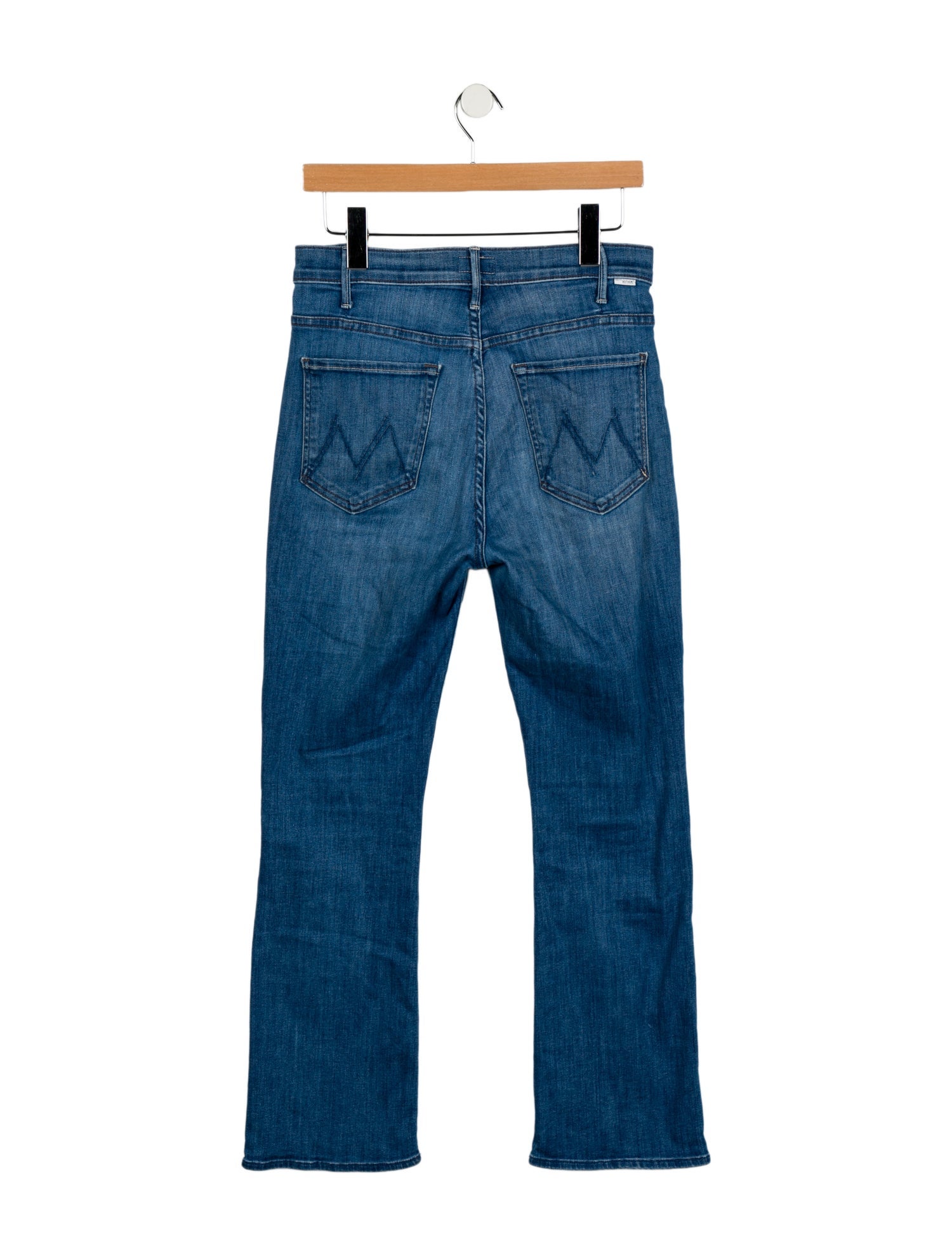 Mother High-Rise Straight Leg Jeans