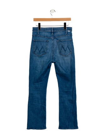 Mother High-Rise Straight Leg Jeans