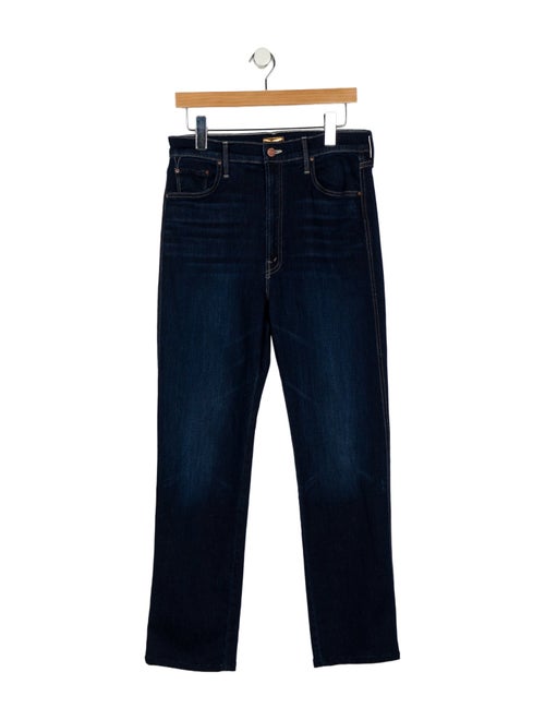 Mother High-Rise Straight Leg Jeans