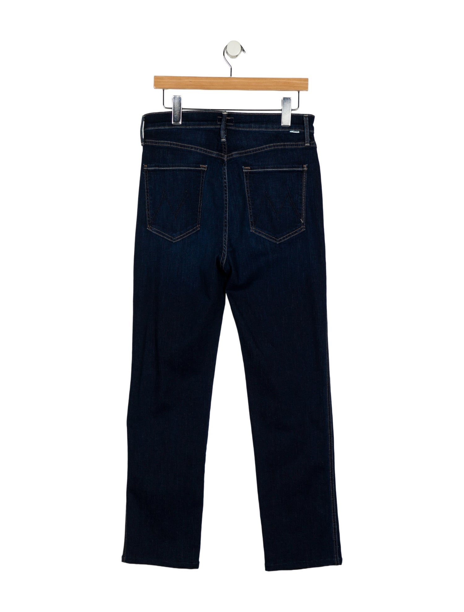 Mother High-Rise Straight Leg Jeans