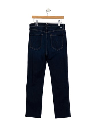 Mother High-Rise Straight Leg Jeans
