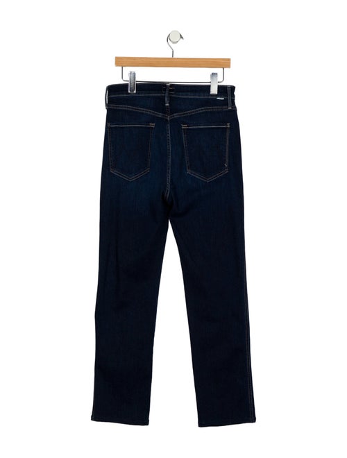 Mother High-Rise Straight Leg Jeans