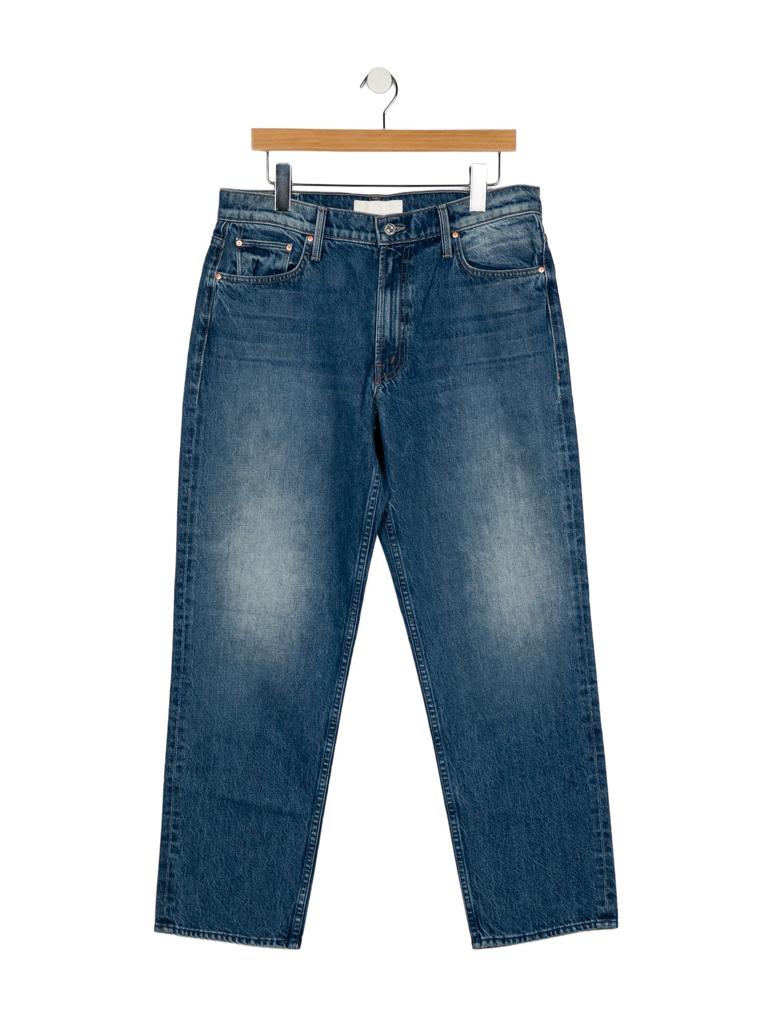 Mother High-Rise Straight Leg Jeans w/ Tags