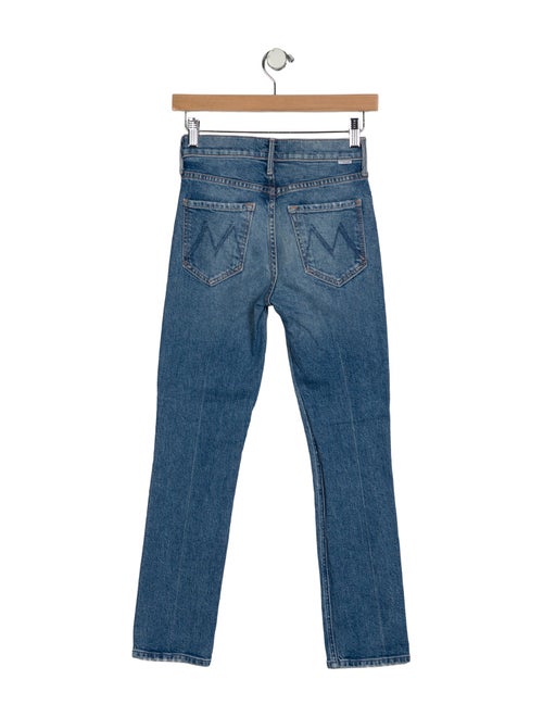 Mother The Mid Rise Dazzler Straight Leg Jeans