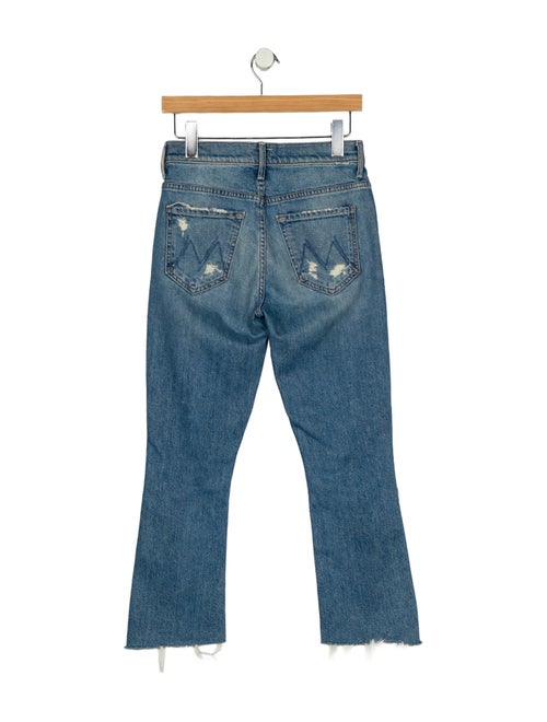 Mother Mid-Rise Straight Leg Jeans