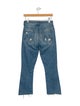 Mother Mid-Rise Straight Leg Jeans
