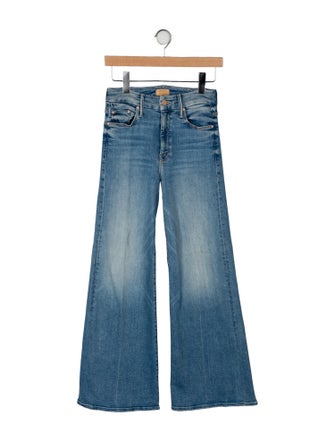 Mother High-Rise Wide Leg Jeans