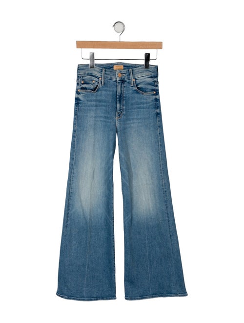 Mother High-Rise Wide Leg Jeans