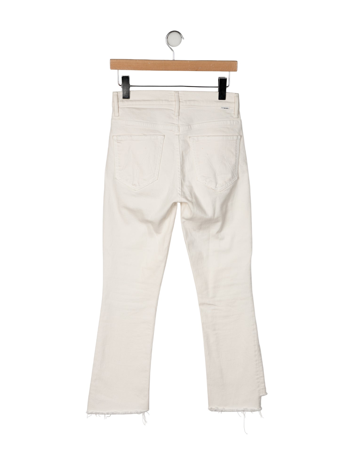 Mother Mid-Rise Straight Leg Jeans