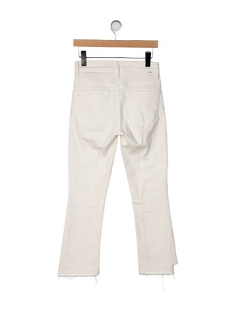 Mother Mid-Rise Straight Leg Jeans